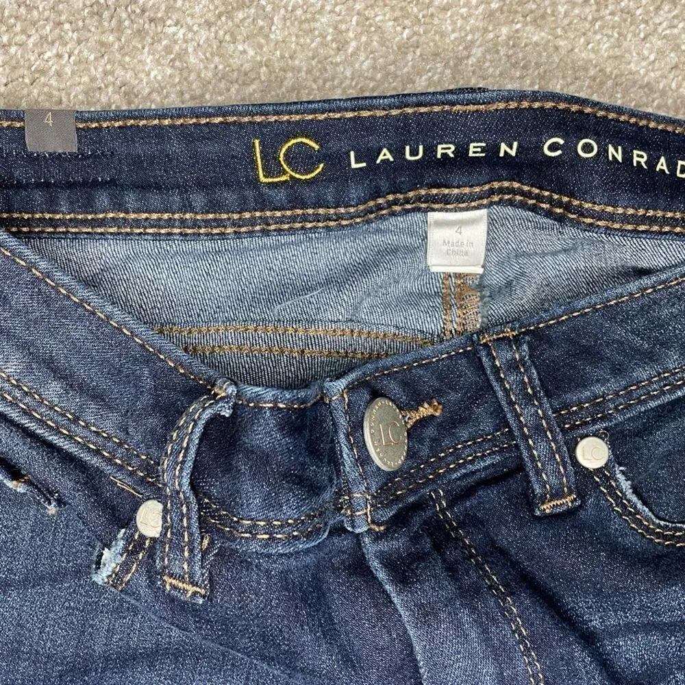 Lauren Conrad Mid-Rise Skinny Jeans